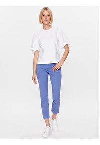 PESERICO - Peserico Jeansy P04977T3 Fioletowy Skinny Fit. Kolor: fioletowy