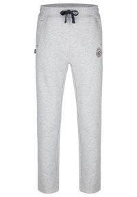 GLENMUIR - Spodnie dresowe męskie LOAP Ednik w rozmiarze XL. Kolor: fioletowy. Materiał: dresówka. Styl: sportowy #2