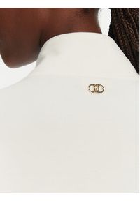 Liu Jo Sport Bluza TA5225 J4869 Écru Regular Fit. Materiał: syntetyk. Styl: sportowy #4