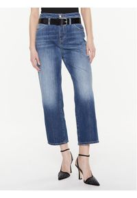 Pinko Jeansy 100114 A0HG Niebieski Boyfriend Fit. Kolor: niebieski