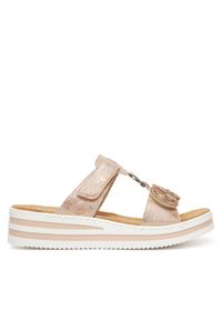 Rieker Klapki CEO-V0200-90 Różowy. Kolor: różowy. Materiał: materiał #1