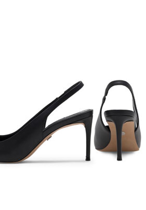 Nine West Sandały ASLI SJ1489-1 Czarny. Kolor: czarny. Materiał: syntetyk