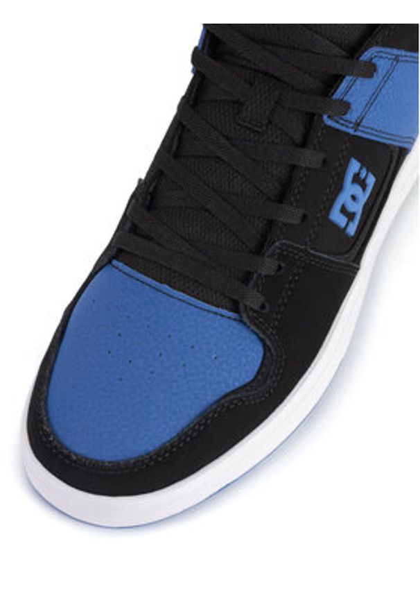DC Shoes Sneakersy CURE HI TOP ADYS400072-RB1 Niebieski. Kolor: niebieski. Materiał: skóra