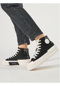 Pepe Jeans Trampki Samoi Divided PLS31554 Czarny. Kolor: czarny. Materiał: materiał #7