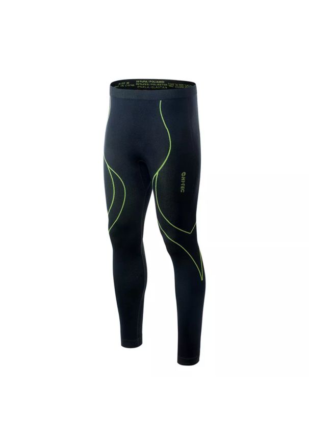 Hi-tec - Spodnie termoaktywne Hi-Tec Ikar Bottom, męskie, Rozmiar XL. Materiał: poliester, nylon, dzianina, skóra, materiał, włókno, elastan. Sport: narciarstwo, bieganie, kolarstwo