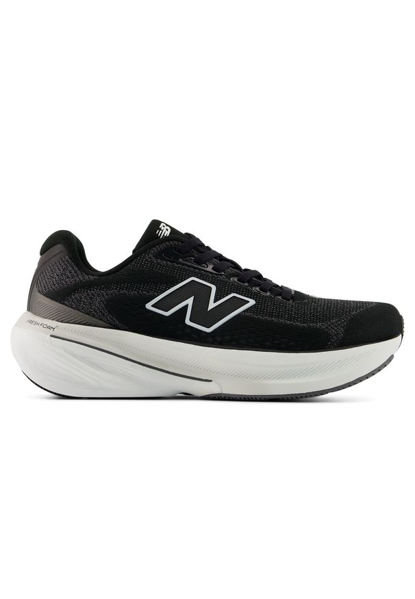 Buty damskie New Balance Fresh Foam 860 v15 W8604NE – czarne. Okazja: na co dzień. Kolor: czarny. Materiał: mesh. Szerokość cholewki: normalna. Wzór: geometria. Sport: bieganie, fitness