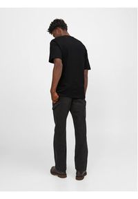 Jack & Jones - Jack&Jones T-Shirt Bradley 12249319 Czarny Regular Fit. Kolor: czarny. Materiał: bawełna #5