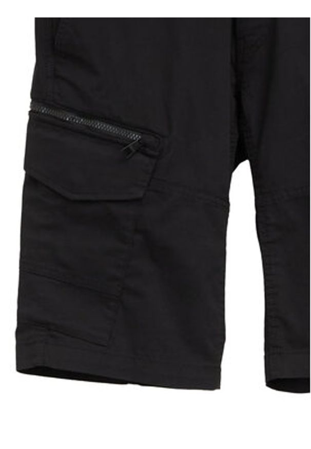 Tom Tailor Denim Szorty materiałowe 1044836 Czarny Regular Fit. Kolor: czarny. Materiał: bawełna