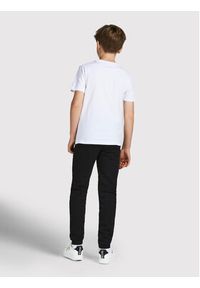 Jack&Jones Junior Spodnie dresowe Gordon 12179798 Czarny Regular Fit. Kolor: czarny. Materiał: bawełna #3