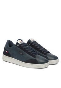 Aeronautica Militare Sneakersy 252SC0306UCT03385 Granatowy. Kolor: niebieski. Materiał: skóra #5