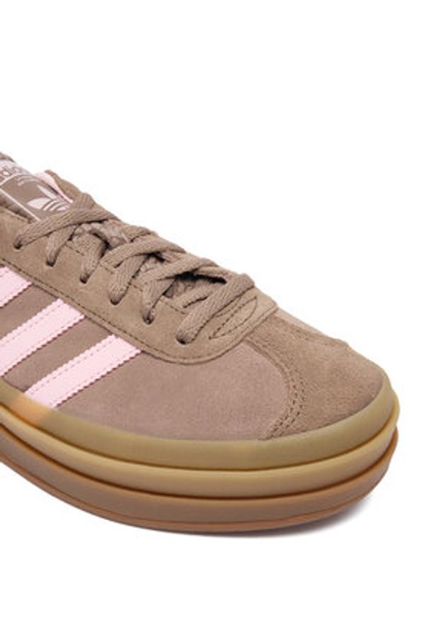 Adidas - adidas Sneakersy Gazelle Bold JQ6436 Brązowy. Kolor: brązowy. Materiał: zamsz, skóra. Model: Adidas Gazelle