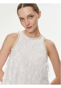 YAS Sukienka koktajlowa Pazy 26028873 Biały Standard Fit. Kolor: biały. Materiał: syntetyk. Styl: wizytowy #4