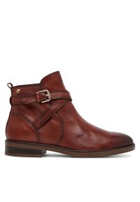 Pikolinos Botki W3C-8869 Brązowy. Kolor: brązowy. Materiał: skóra #1