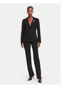 Marella Marynarka Gommoso 2623916034 Czarny Slim Fit. Kolor: czarny. Materiał: syntetyk #4