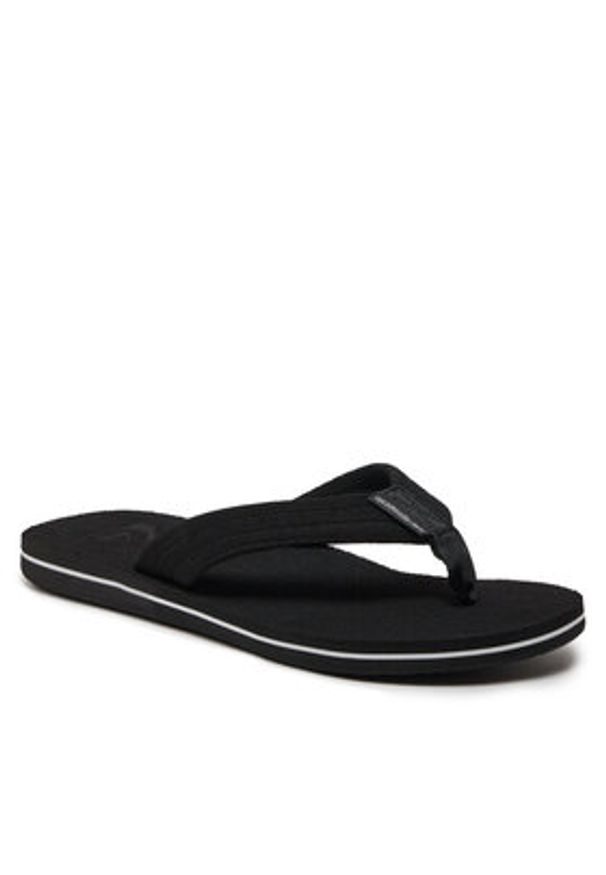 Quiksilver Japonki AQYL101266 Czarny. Kolor: czarny. Materiał: materiał