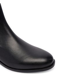 TwinSet - TWINSET Sztyblety Tronchetto 252TCP120 Czarny. Kolor: czarny. Materiał: skóra #3