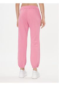 Please Spodnie materiałowe P2SHBUT000 Różowy Regular Fit. Kolor: różowy. Materiał: bawełna #3