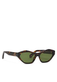 OFF-WHITE - Off-White Okulary przeciwsłoneczne OERI13H Brązowy. Kolor: brązowy #1
