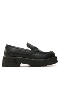 Loafersy Patrizia Pepe. Kolor: czarny