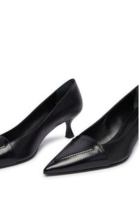 Love Moschino - LOVE MOSCHINO Czółenka JA10535G0NIA400A Czarny. Kolor: czarny. Materiał: skóra #5