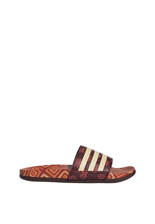 Adidas - Buty adilette Comfort. Okazja: na co dzień. Kolor: żółty, brązowy, wielokolorowy. Styl: elegancki, casual