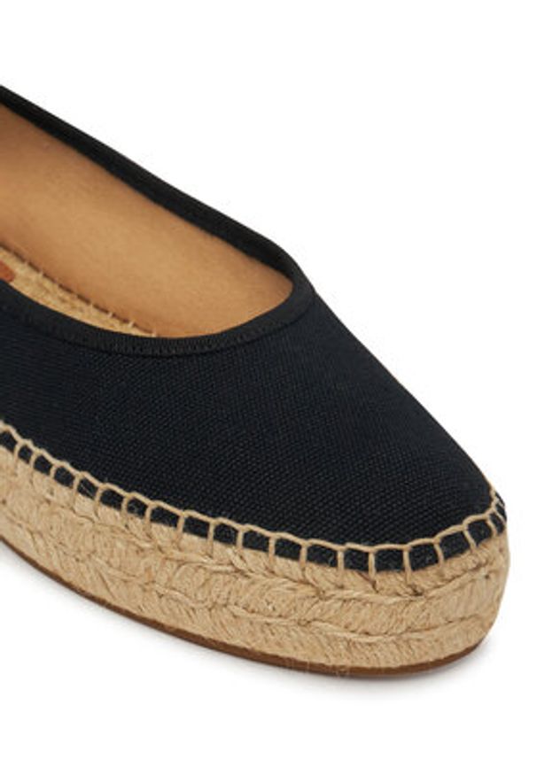 Lauren Ralph Lauren - LAUREN RALPH LAUREN Espadryle Luize 802959187001 Czarny. Kolor: czarny. Materiał: materiał