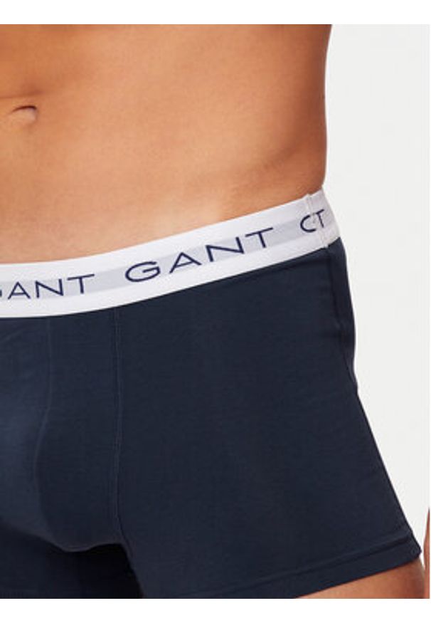 GANT - Gant Komplet 3 par bokserek 900013003 Kolorowy. Materiał: bawełna. Wzór: kolorowy