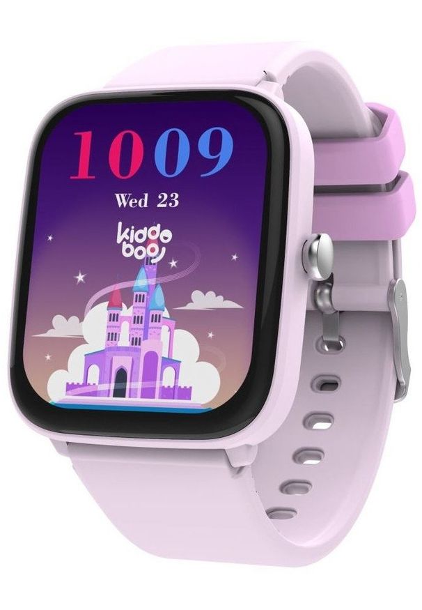 Atmosphera - Zegarek Smartwatch Dla Dziecka Smart Watch Krokomierz Gry / Kidoboo Różowy / 019 Lite C2. Rodzaj zegarka: smartwatch. Kolor: różowy