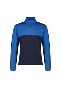 Golf męski techniczny CMP 34L4127. Typ kołnierza: golf. Kolor: niebieski. Materiał: polar. Sport: golf #1