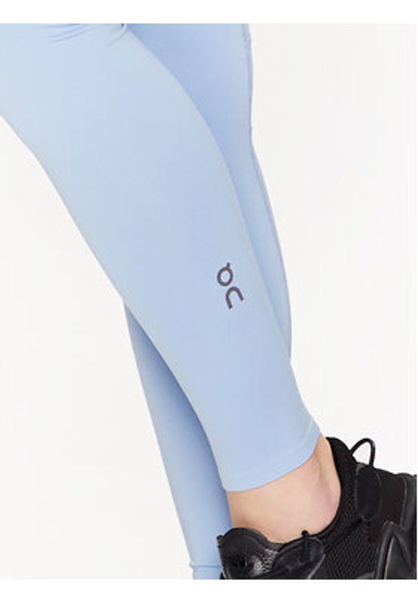 On Legginsy Performance Tights W 1WD10190896 Niebieski Athletic Fit. Kolor: niebieski. Materiał: syntetyk