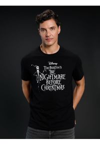 Sinsay - Koszulka z nadrukiem Nightmare Before Christmas - czarny. Kolor: czarny. Wzór: nadruk