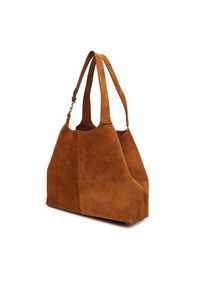 Coccinelle Torebka THE Coccinelle C-Easy E1 THE 11 01 01 Brązowy. Kolor: brązowy. Materiał: skórzane, zamszowe #8