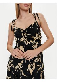 GAP - Gap Sukienka letnia 665831-00 Czarny Regular Fit. Kolor: czarny. Materiał: bawełna. Sezon: lato #5
