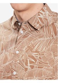 Blend Koszula 20715455 Brązowy Regular Fit. Kolor: brązowy. Materiał: bawełna #2