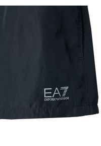 EA7 Emporio Armani Szorty kąpielowe 7M001677 AF13019 MC026 Czarny Regular Fit. Kolor: czarny. Materiał: syntetyk #4