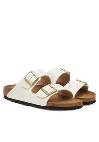 Birkenstock Klapki Arizona 1030564 Écru. Materiał: skóra