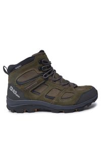 Jack Wolfskin Trekkingi Vojo 3 Texapore Mid M 4042462 Khaki. Kolor: brązowy. Materiał: zamsz, skóra. Sport: turystyka piesza