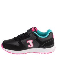 Joma - Buty sportowe Sneakersy dziewczęce, Tornado Jr 24 JTORNAW. Kolor: czarny. Sport: turystyka piesza