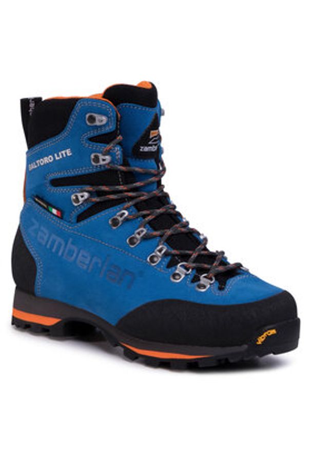 Zamberlan Trekkingi 1110 Baltoro Lite Gtx GORE-TEX Niebieski. Kolor: niebieski. Materiał: zamsz, skóra. Technologia: Gore-Tex. Sport: turystyka piesza