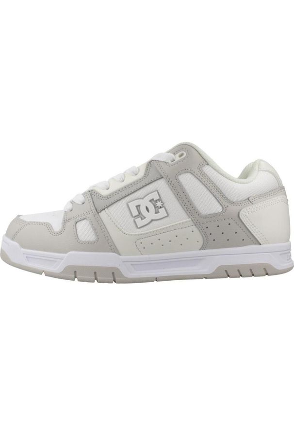 DC Shoes - Tenisówki Dc Model Stag Kolor Beżowy. Kolor: beżowy. Materiał: syntetyk, tkanina, skóra