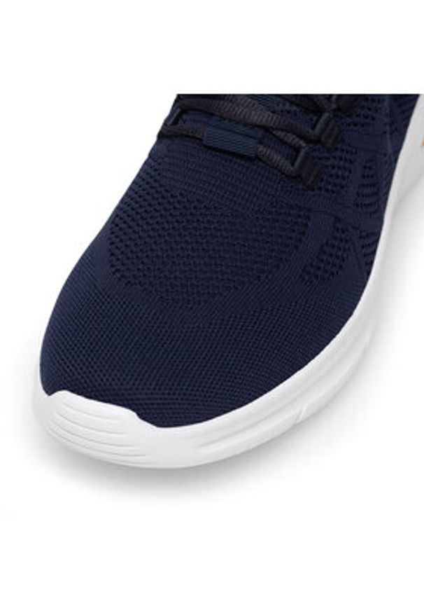 Rieker Sneakersy B7376-15 Niebieski. Kolor: niebieski. Materiał: materiał