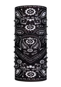 Buff Komin New Cashmere kolor czarny wzorzysty. Kolor: czarny. Materiał: materiał, skóra, tkanina, poliester, włókno #1