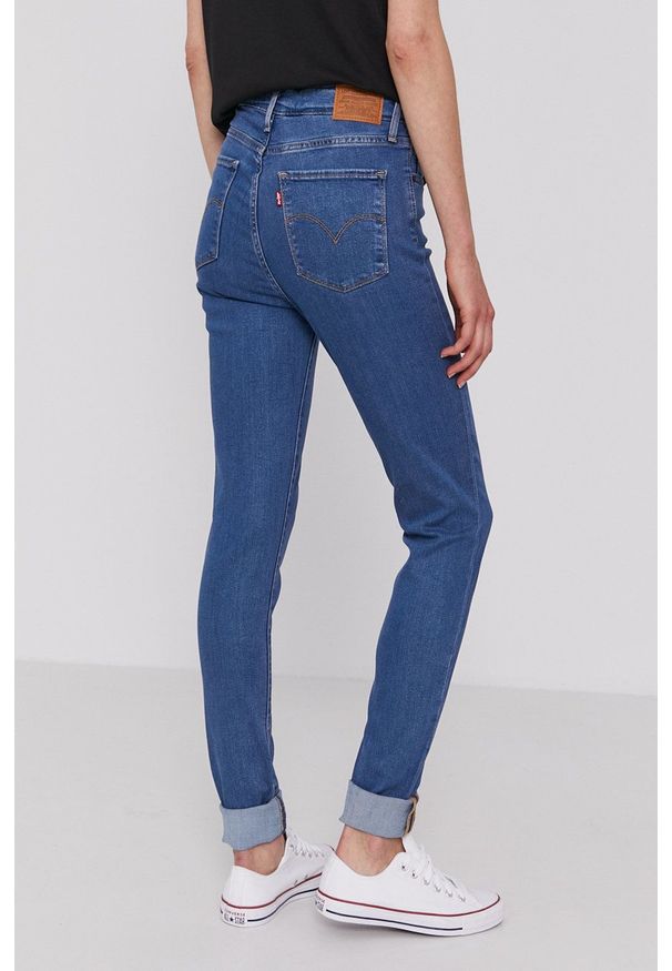 Levi's® - Levi's - Jeansy 721. Okazja: na spotkanie biznesowe. Stan: podwyższony. Kolor: niebieski. Styl: biznesowy