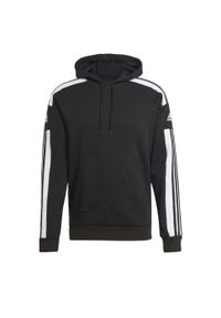 Adidas - Bluza piłkarska męska adidas Squadra 21 Sweat Hoody. Typ kołnierza: kaptur. Kolor: czarny. Sport: piłka nożna