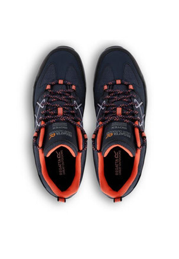 Regatta Trekkingi LadySamarisIIILow RWF835 Granatowy. Kolor: niebieski. Materiał: materiał