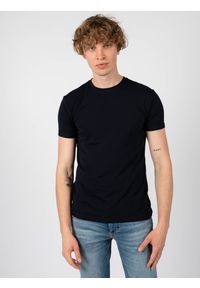 Antony Morato T-shirt | MMKS02164-FA100232 | Mężczyzna | Granatowy. Okazja: na co dzień. Kolor: niebieski. Materiał: elastan, bawełna. Styl: casual