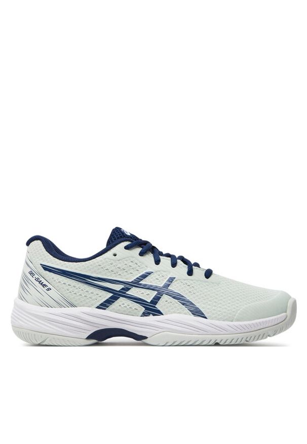 Asics Buty Gel-Game 9 1042A211 Zielony. Kolor: zielony. Materiał: skóra