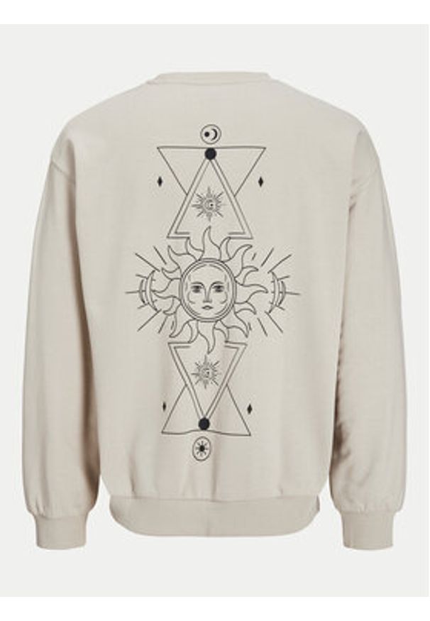 Jack & Jones - Jack&Jones Bluza Jackie 12272482 Beżowy Relaxed Fit. Kolor: beżowy. Materiał: syntetyk