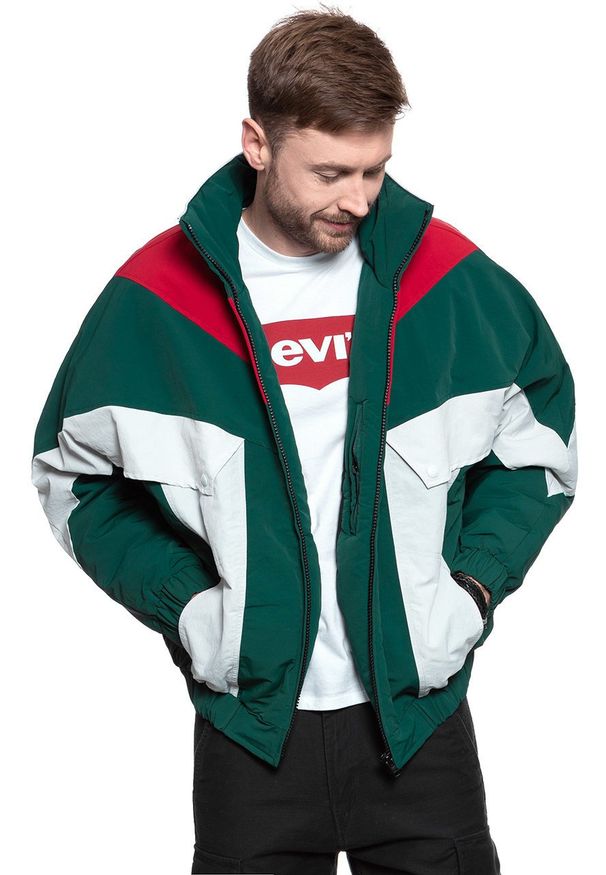 Wrangler - KURTKA ZIMOWA WRANGLER 80'S JACKET PINE W4B0XGG01 112129086. Sezon: zima