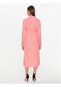 Seidensticker Sukienka koszulowa 60.134572 Różowy Regular Fit. Kolor: różowy. Materiał: wiskoza. Typ sukienki: koszulowe #4